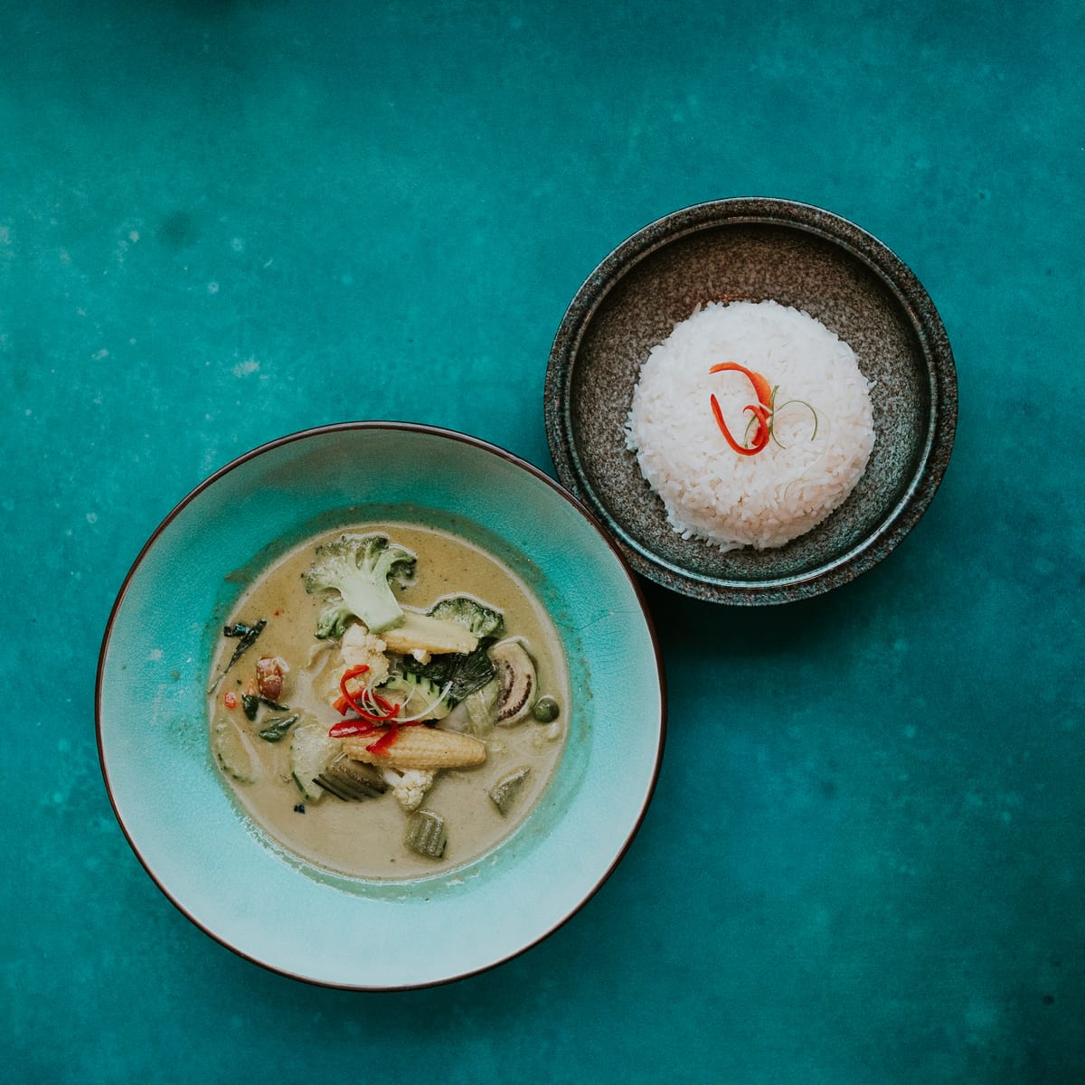 Vegetable Green Curry