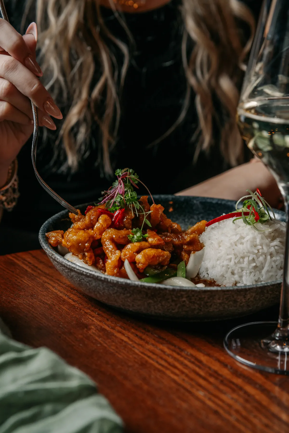 The Thai Fire Turkey, a festive main at Siamais